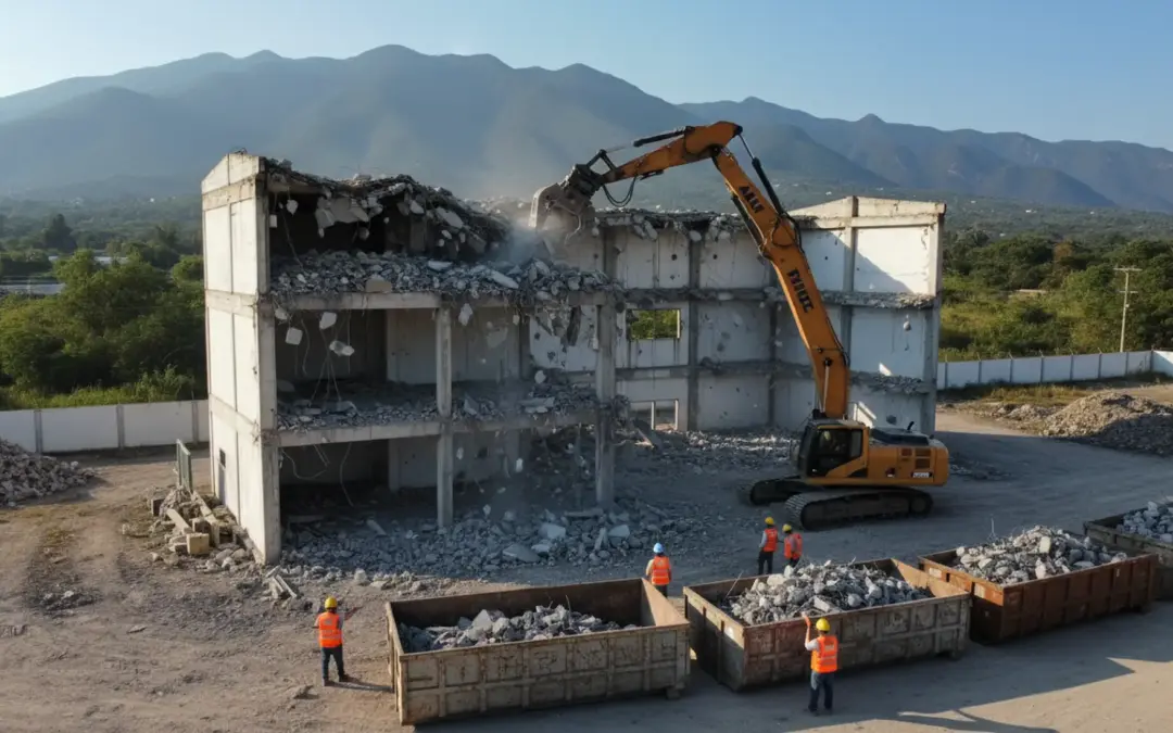 Obra Civil Querétaro: Reduzca 40% los Tiempos de Demolición y Excavación