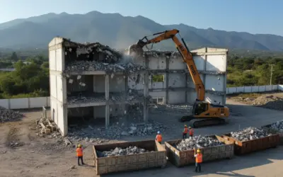 Obra Civil Querétaro: Reduzca 40% los Tiempos de Demolición y Excavación