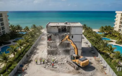 Demolición Residencial Cancún (zona hotelera): 0 Multas y Entrega Récord