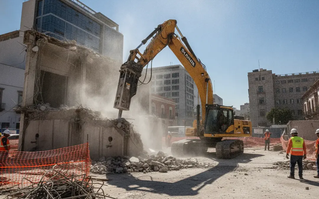 Demoliciones en Guadalajara Jal. - Reduzca 40% Tiempo de Obra