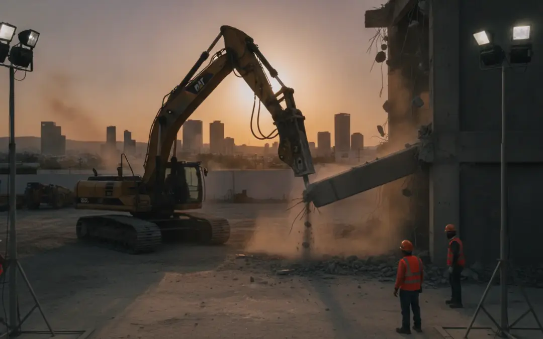 Demoliciones en Guadalajara que Reducen 40% el Tiempo de Obra