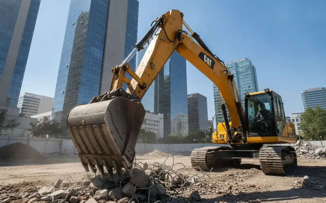 Limpieza en terrenos Monterrey (centro): Acelere un 30% su obra con demolición de precisión