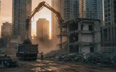 Obra Civil: Demolición y Terracerías 40% Más Rápidas