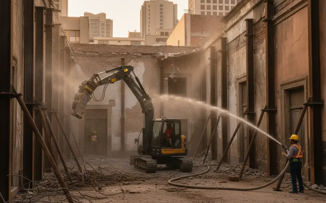 Demolición Residencial Monterrey (centro): +40% de Control