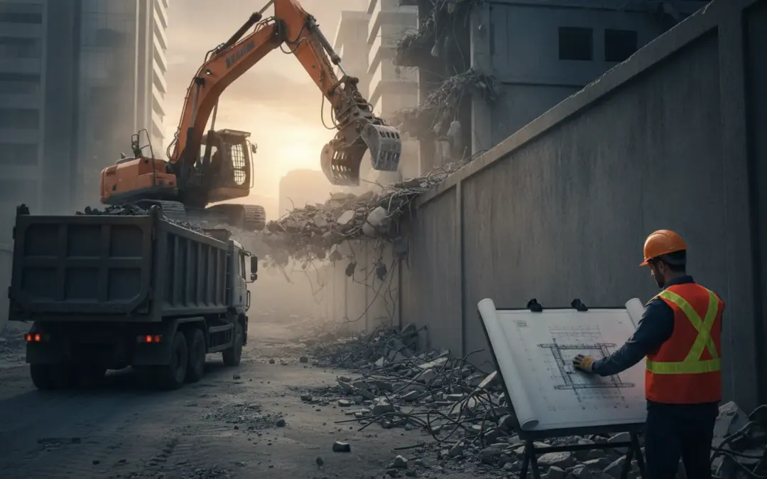 Diseños arquitectónicos Toluca sin retrasos: demolición y excavación